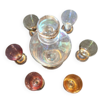 Art Deco liqueur service