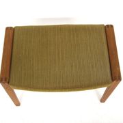 Scandinavian ottoman in oak, Sweden, 1950