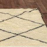 Benni ouarain 100% woollen carpet: 190x377cm