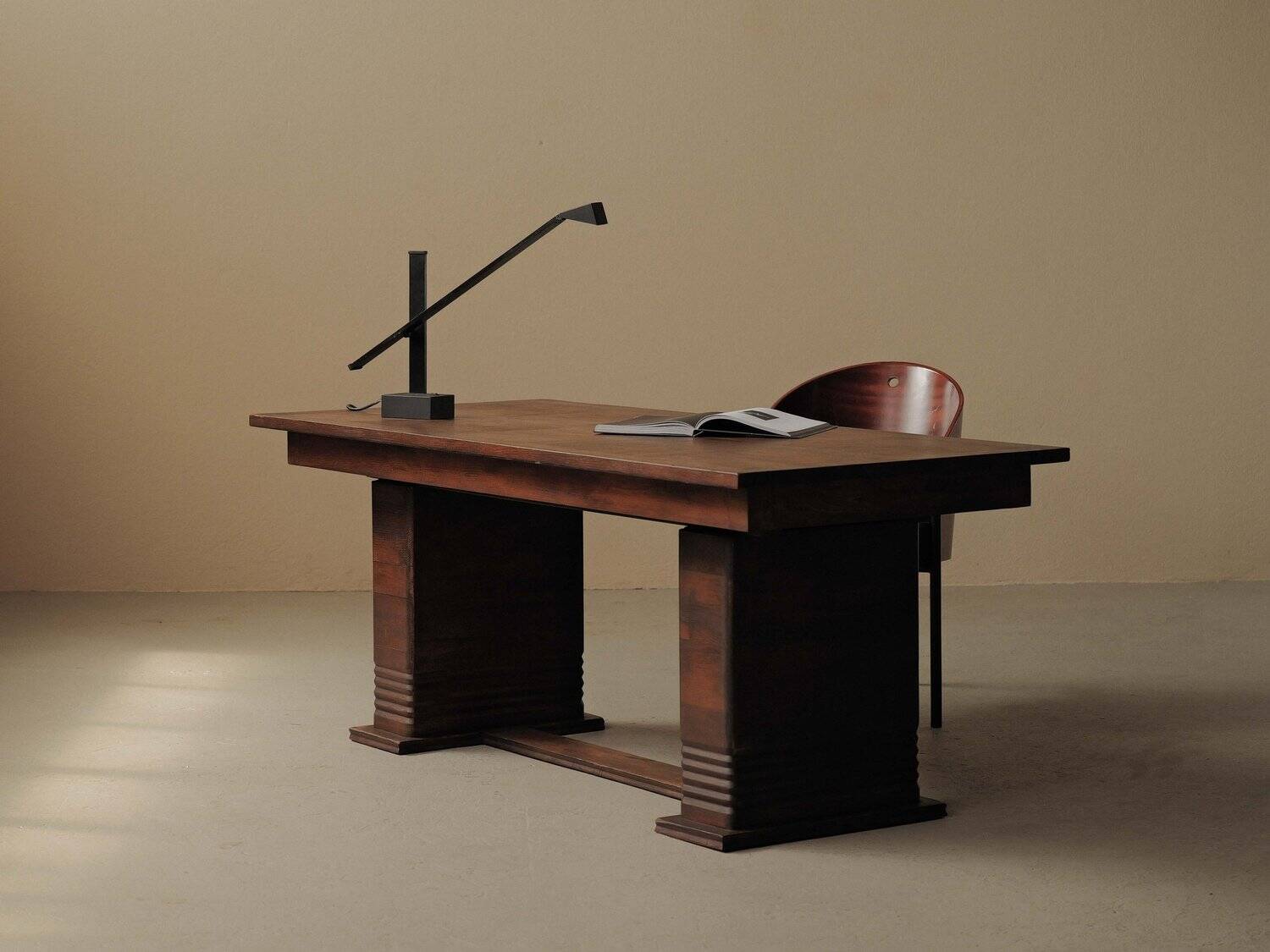 Modernist dining table, France, circa 1940.