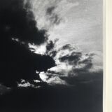Rosine nusimovici, untitled (cloud iii), c 1980. black and white silver print