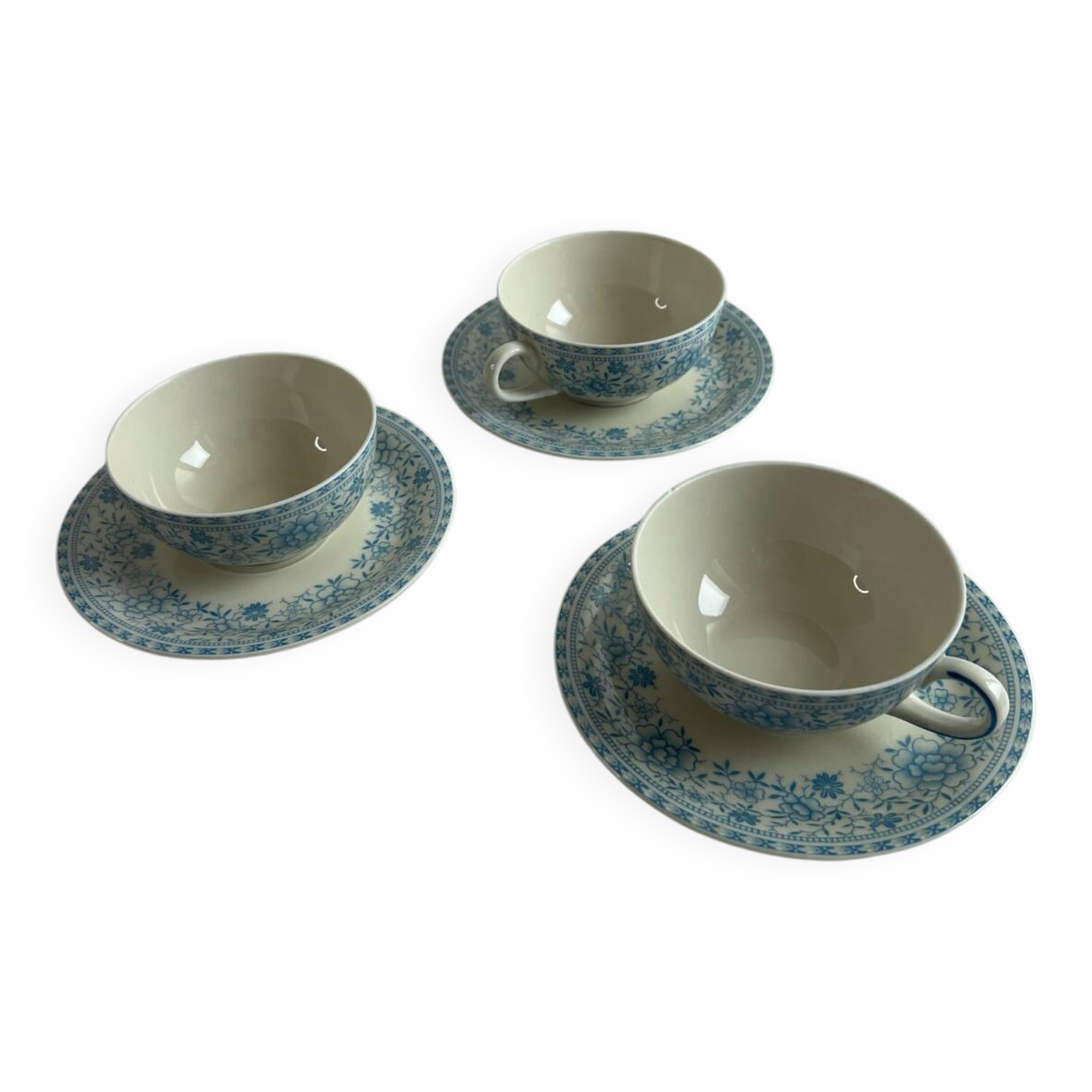 Set of three Eschenbach Bavaria mugs