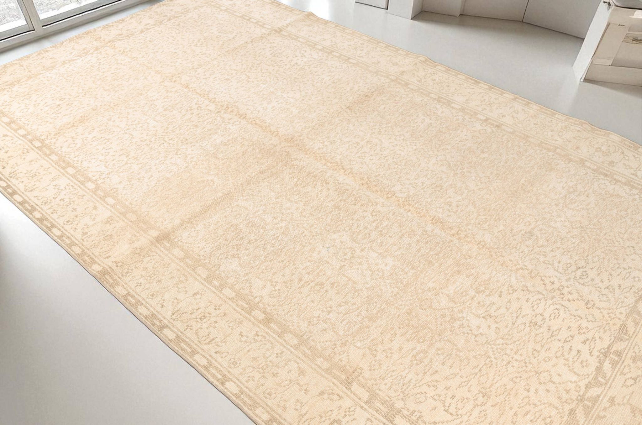 Tapis turc vintage Oushak sku2027