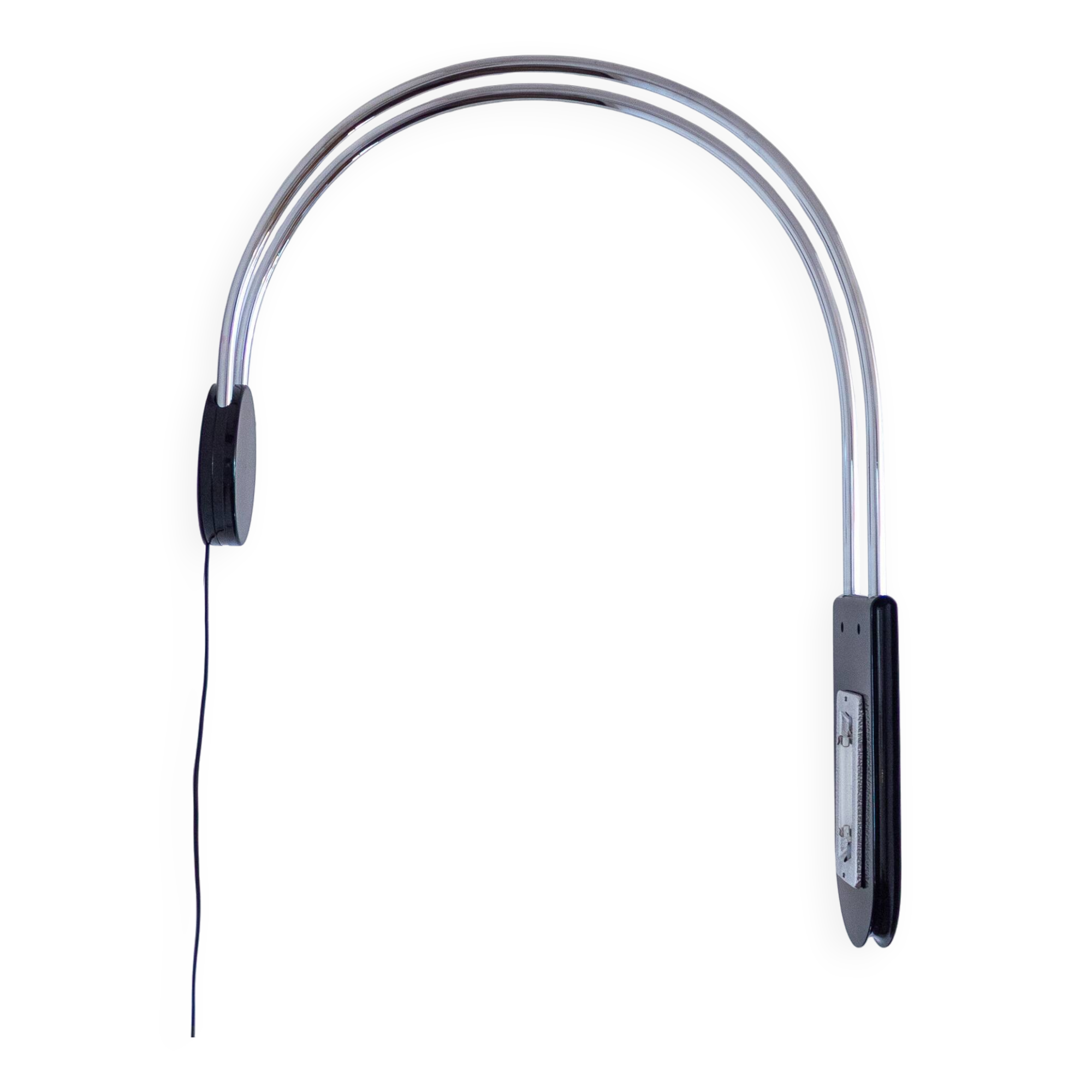 Pair of Design Wall Sconces "Gesto" , Bruno Gecchelin for Skipper, 1970s