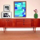 Illustration "blue" Atelier Zyeuter 60 cm x 80 cm