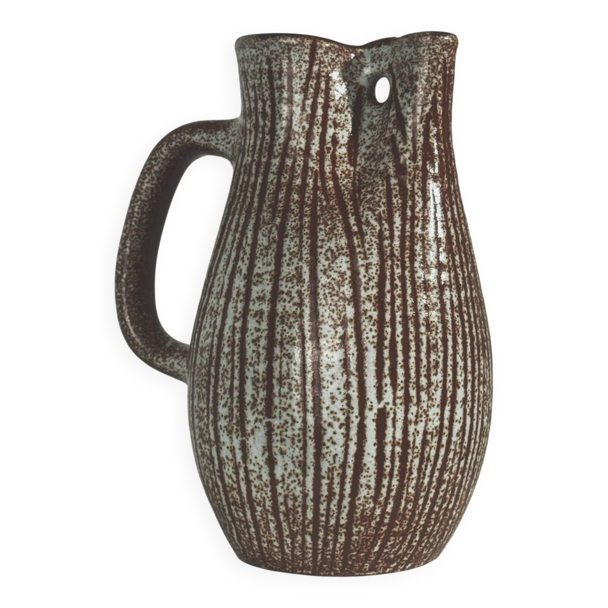 Zoomorphic pitcher by the Accolay potters