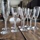 Ensemble de 9 verres vintages assortis de 3 tailles différentes