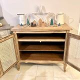 Louis XV style oak sideboard
