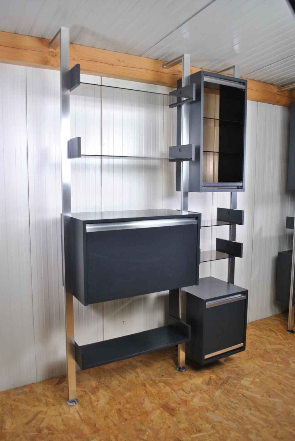 Michel Ducaroy modular bookcase shelf for Ligne Roset 1970