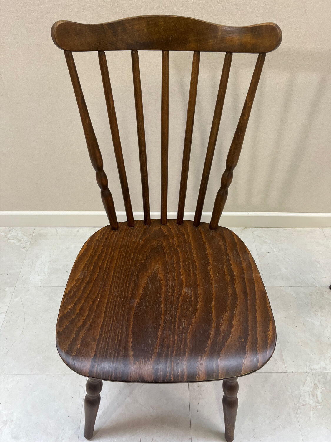 Pair of Baumann bistro chairs