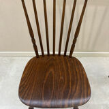 Pair of Baumann bistro chairs