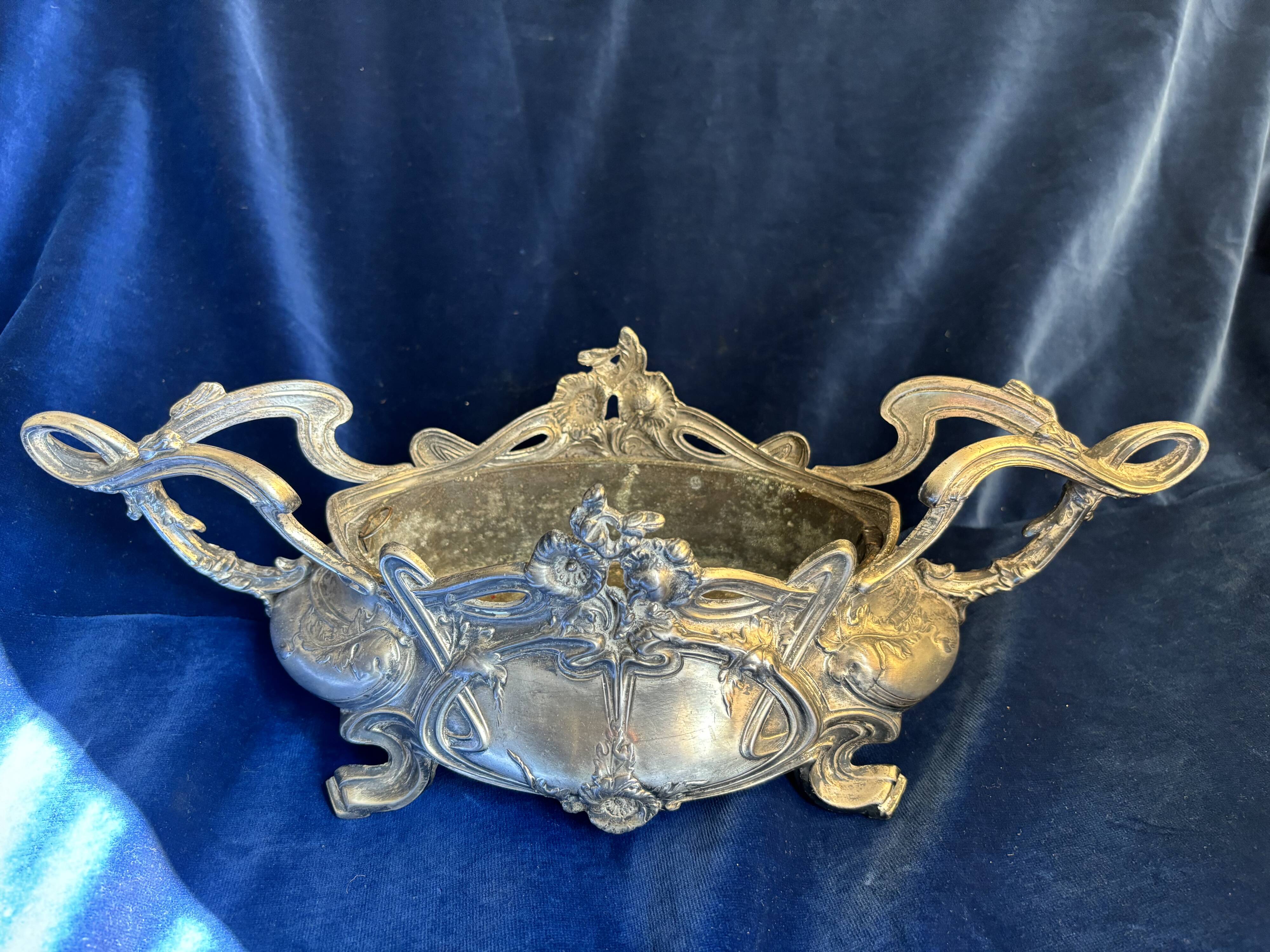 Pair of Art Nouveau planters