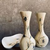 Vases and ceramic bowls, 1960-70