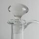 Carafe en verre soufflé à la bouche, design élégant