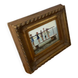 Oil painting club 55 Saint Tropez pontoon