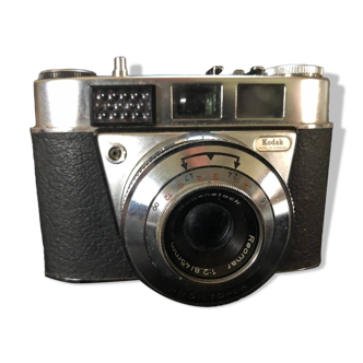 Kodak Retinette IB model camera with its leather case