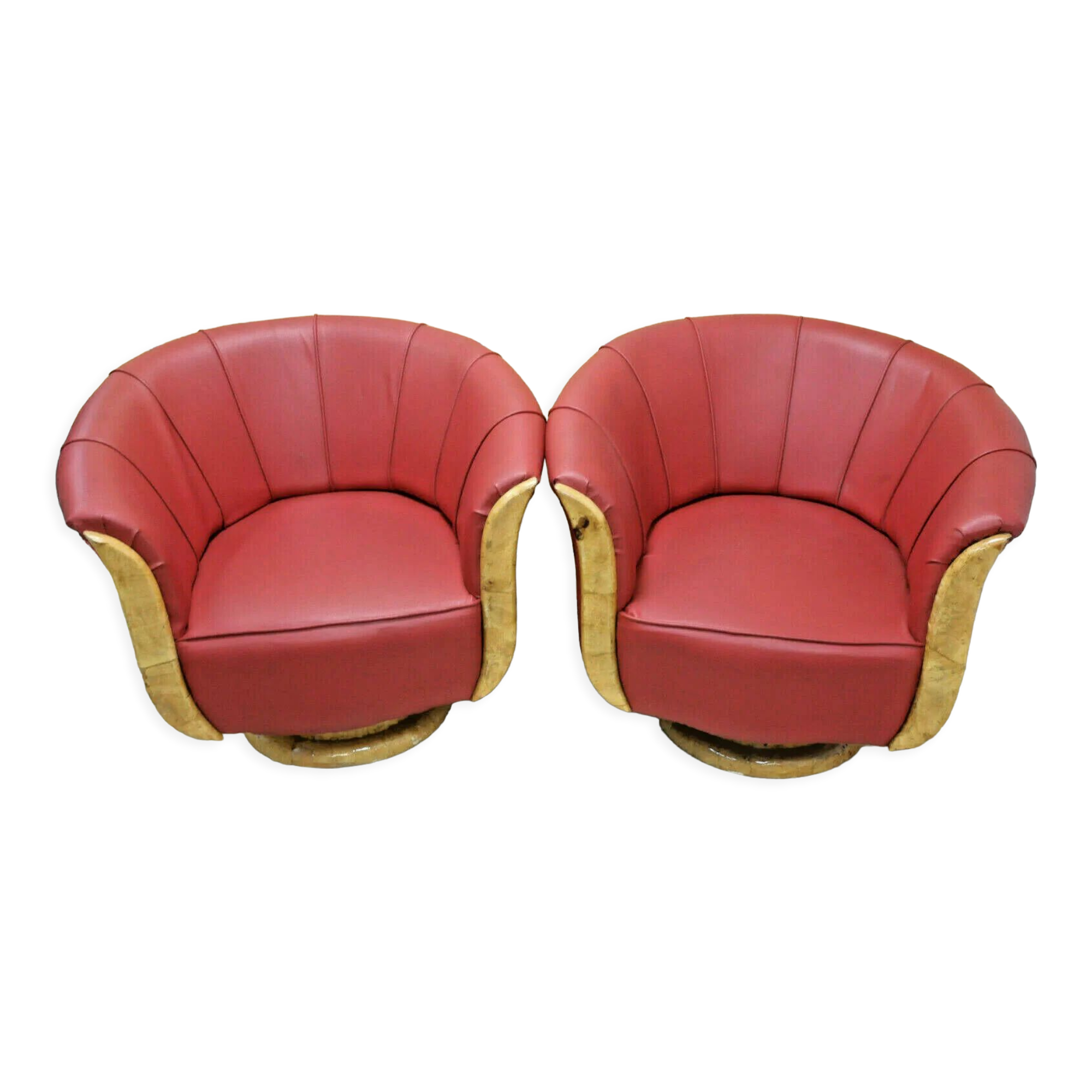 Art Deco armchairs
