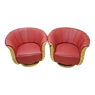 Art Deco armchairs