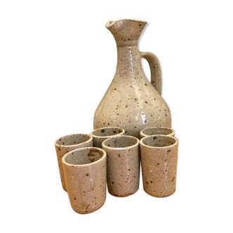 La Borne Sandstone Liqueur Service