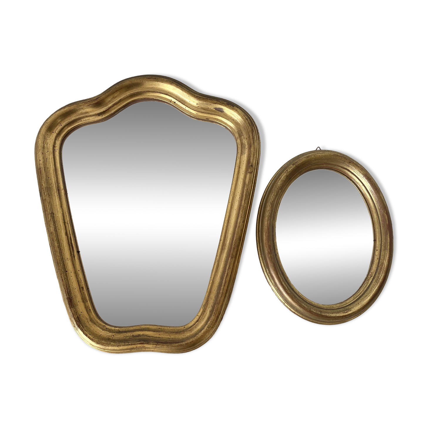 Miroirs anciens dorés