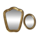 Miroirs anciens dorés