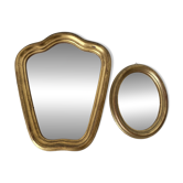 Miroirs anciens dorés