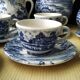 Lunéville earthenware coffee service "English Style"