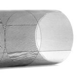 Sydney Cash design in year 2000 for Moma New York glass vase optical art