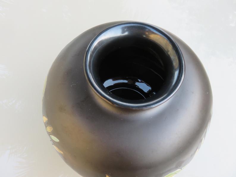 Ceramic ball vase 1960s