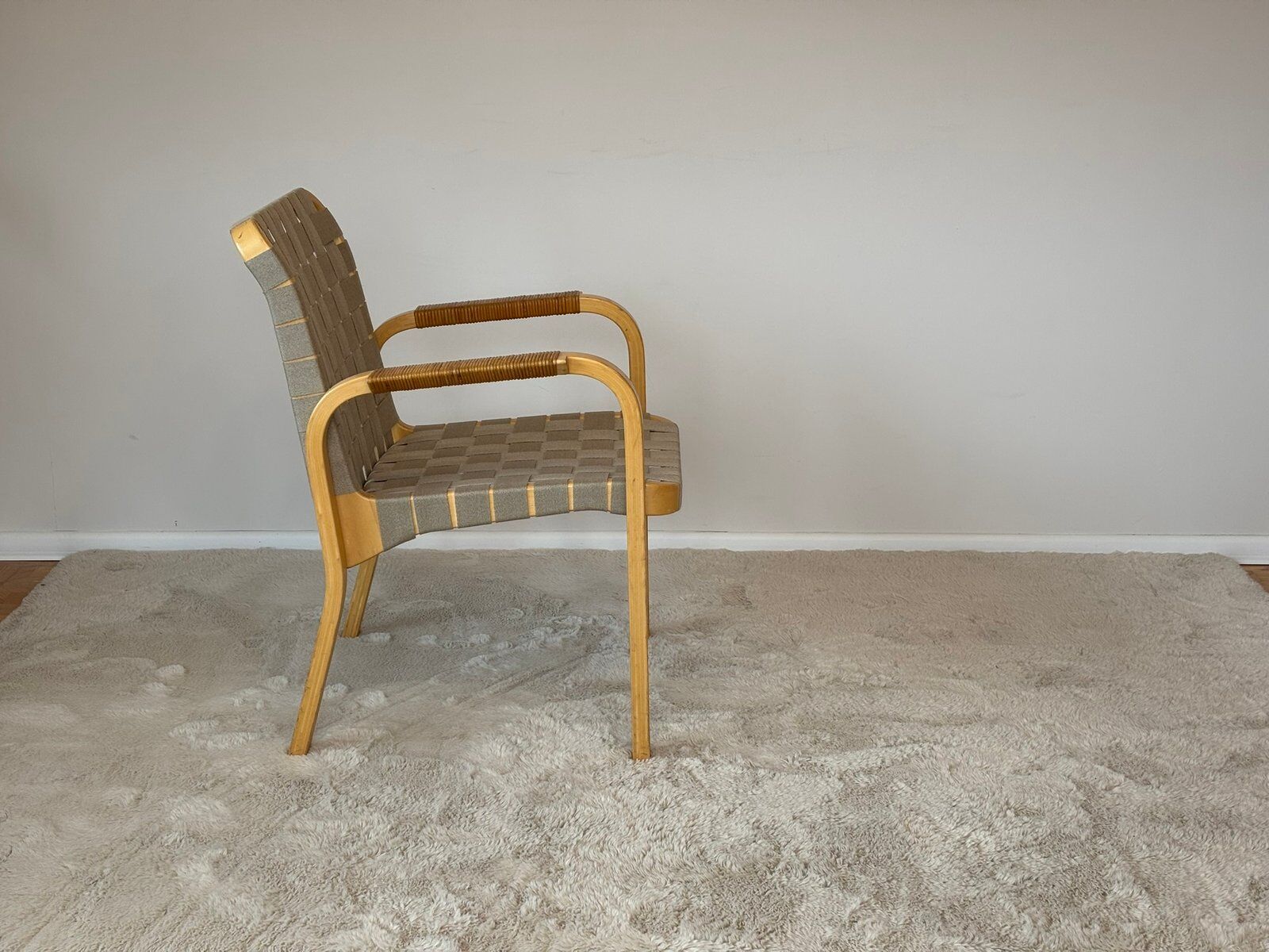 Model 45 lounge chair attributed to Alvar Aalto for Artek, 1970s