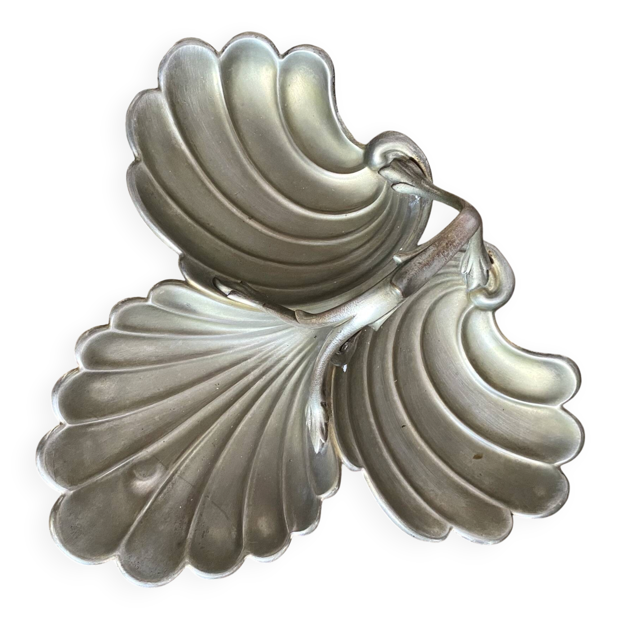 Art Nouveau silver-plated serving tray