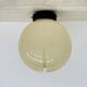 Mid-century Italian glass ceiling lamp, 1970s