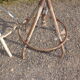 Tabourets industriels fer et bois