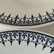 Set of two ironstone deep plates Saint-Amand Primax