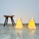 Pyramid Floor & Table Lamp By Harco Loor For Harco Loor Design, The Netherlands 1980S
