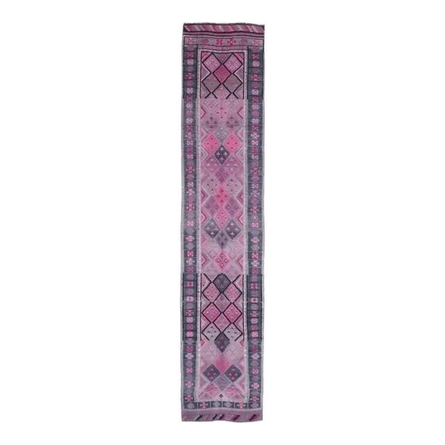 Turkish Handmade Wool Runner 77x395