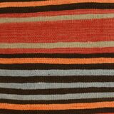 3x12 Kilim Long Striped Vintage Kilim Runner Rug For Hallway, 77x360 Cm