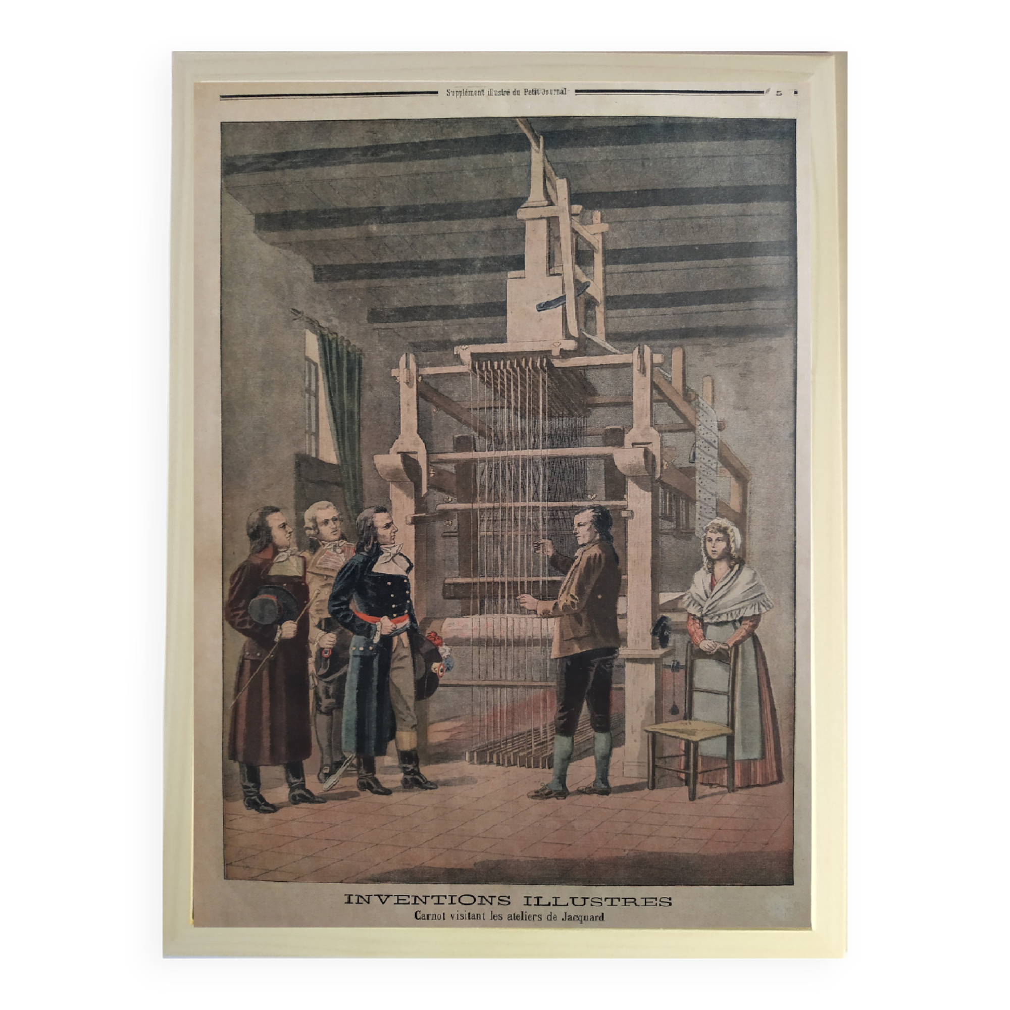 Jacquard's workshops in 1907