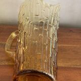 Large amber pitcher
