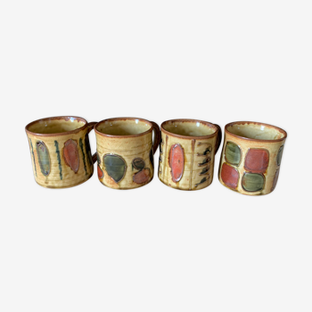 Mugs en céramique vintage