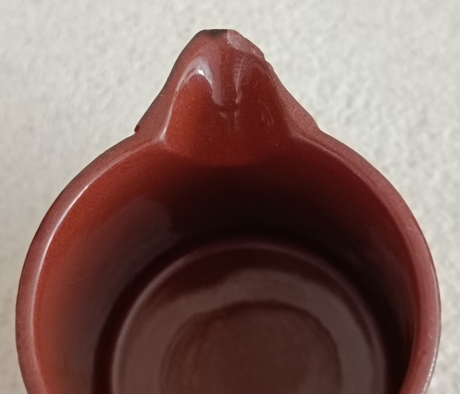 Set of 5 cups and 1 milk jug Mary Sarreguemines