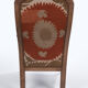 Boho Chic Suzani Embroidered Bergere Chair