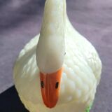 Swan bombonniere in opaline Vallerysthal