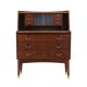 Walnut secretary, Danish design, 1970s, production: Denmark