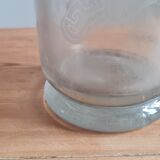 Bouteille ancienne en verre soufflé