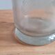 Bouteille ancienne en verre soufflé