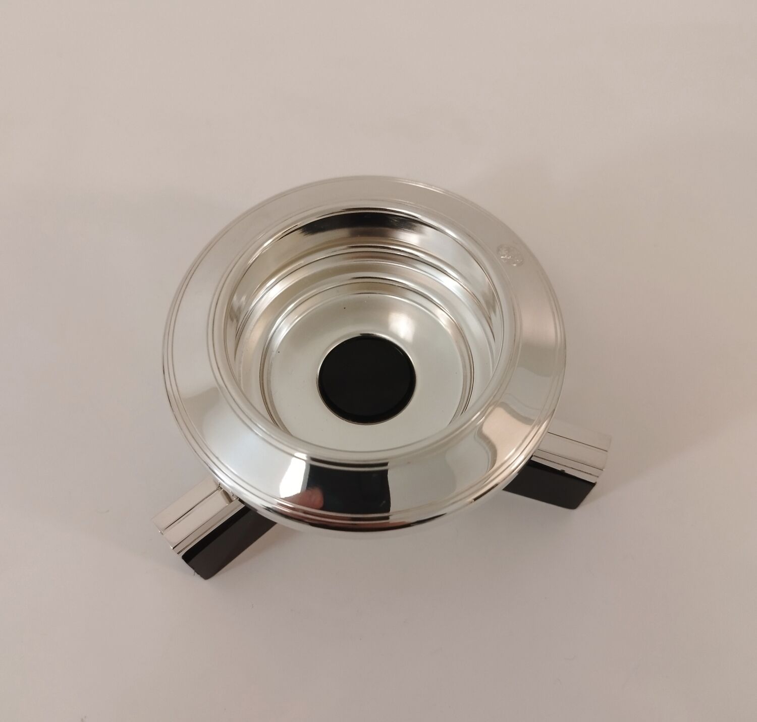 Art Deco Bakelite caviar tripod display