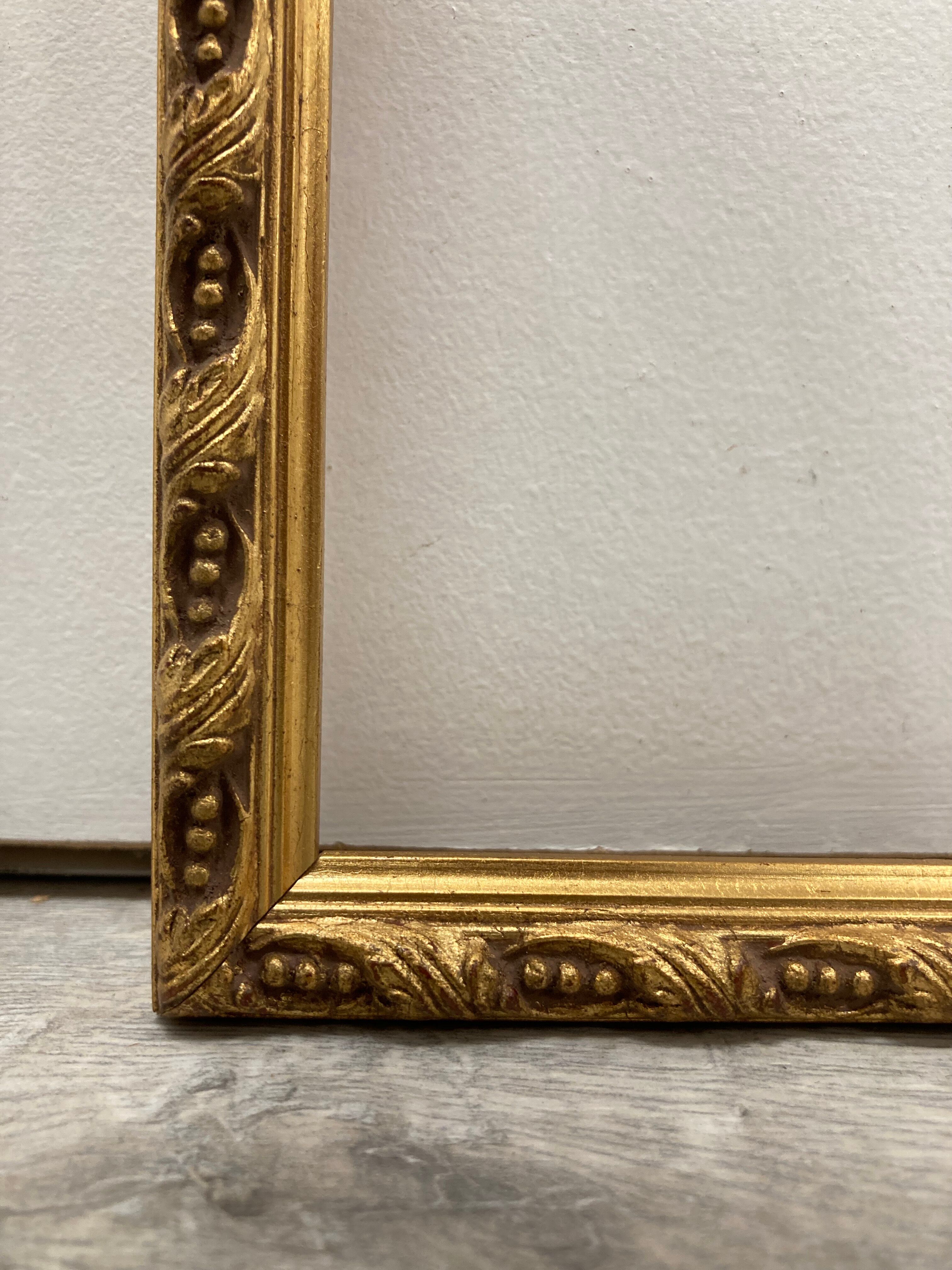 Golden vintage square frame