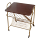 Desserte range vinyles vintage