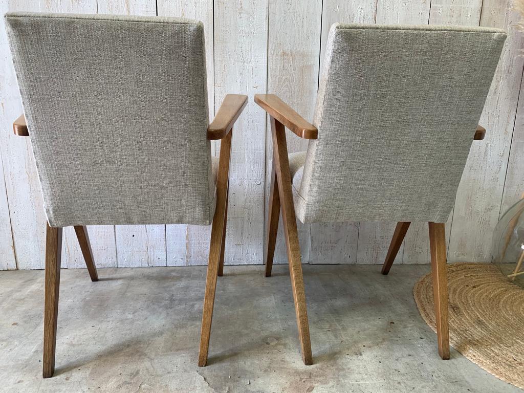 Pair of vintage armchairs